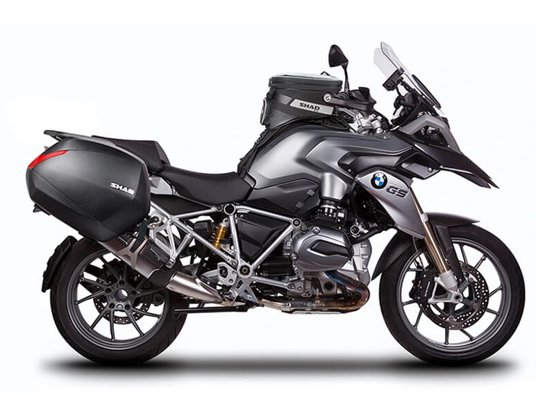 Shad 3P Series Pannier Fitting Kit (suit SH23/35/36) for BMW R1200 GS 13-19/R1200 GS Adventure 13-18/R1250 GS 19-22/R1250 GS Adventure 19-23 [INTERNAL]