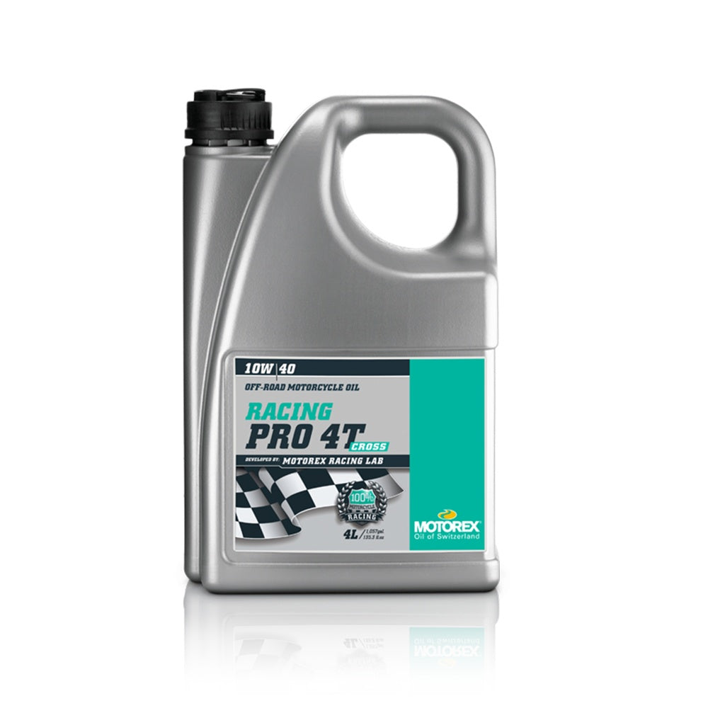 Motorex Racing Pro 4T Cross SAE 10W/40 Engine Oil 4L