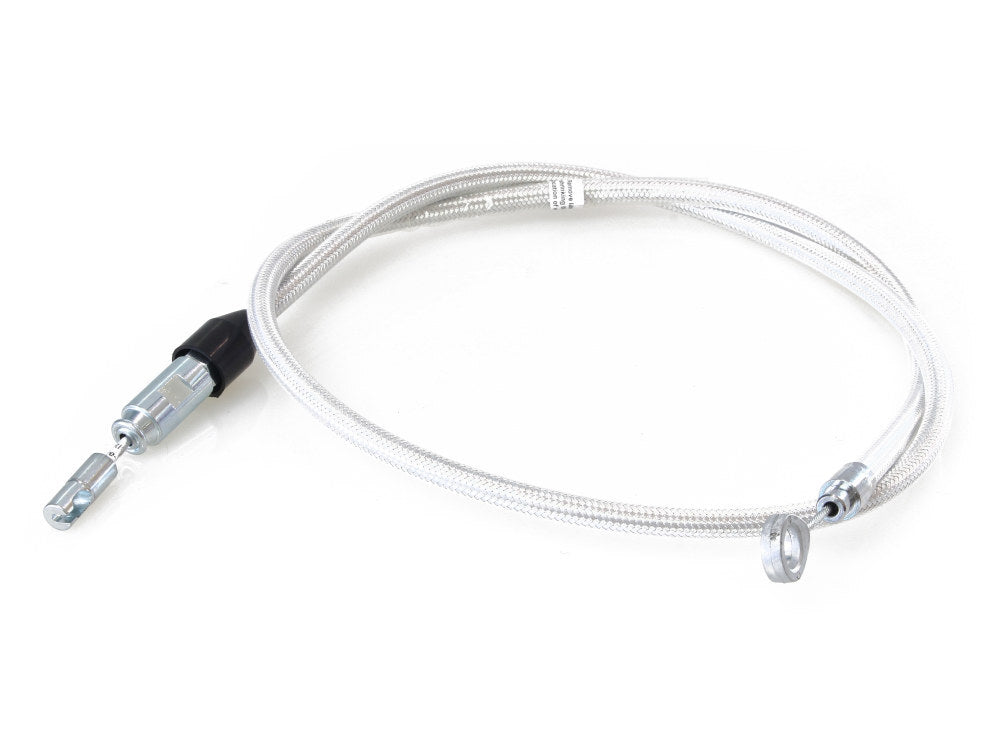 Magnum Shielding MS-323414HE Sterling Chromite Quick Connect 48" Upper Clutch Cable for Softail 18-Up/Touring 21-Up