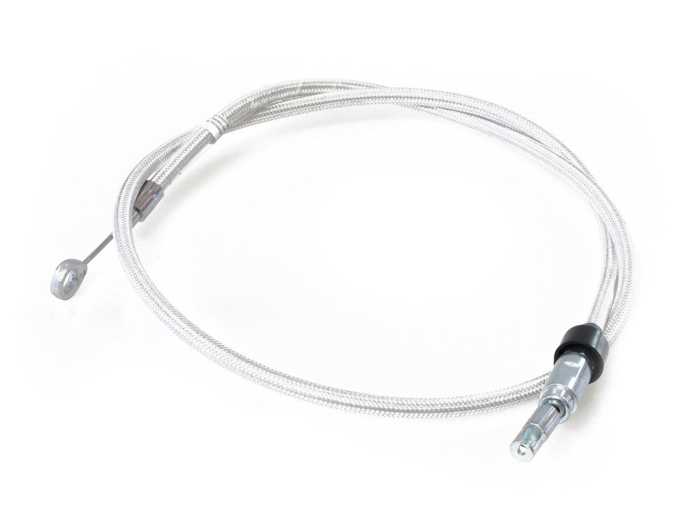 Magnum Shielding MS-323416HE Sterling Chromite Quick Connect 50" Upper Clutch Cable for Softail 18-Up/Touring 21-Up