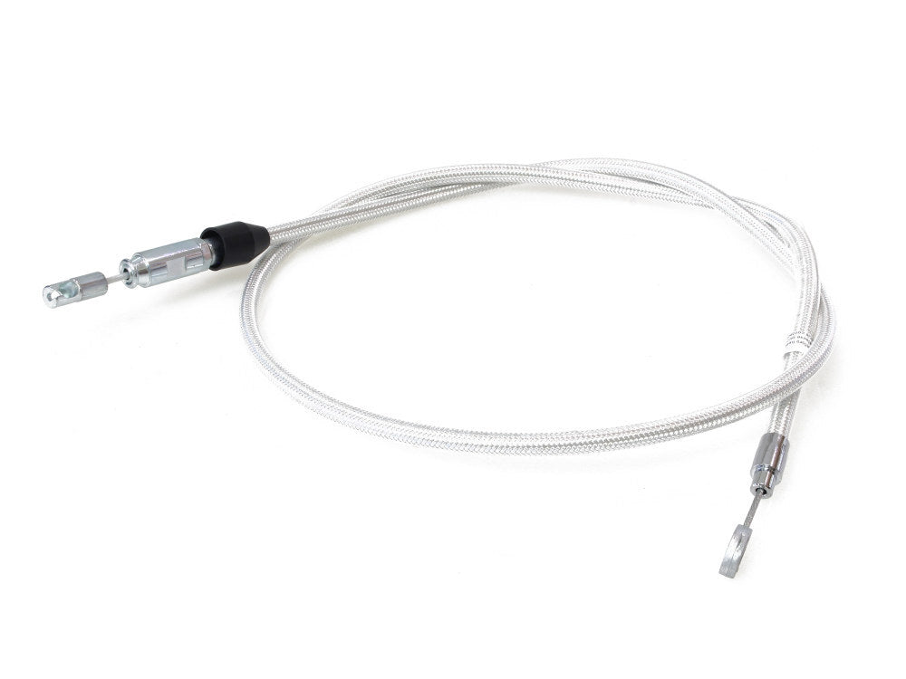 Magnum Shielding MS-323418HE Sterling Chromite Quick Connect 52" Upper Clutch Cable for Softail 18-Up/Touring 21-Up