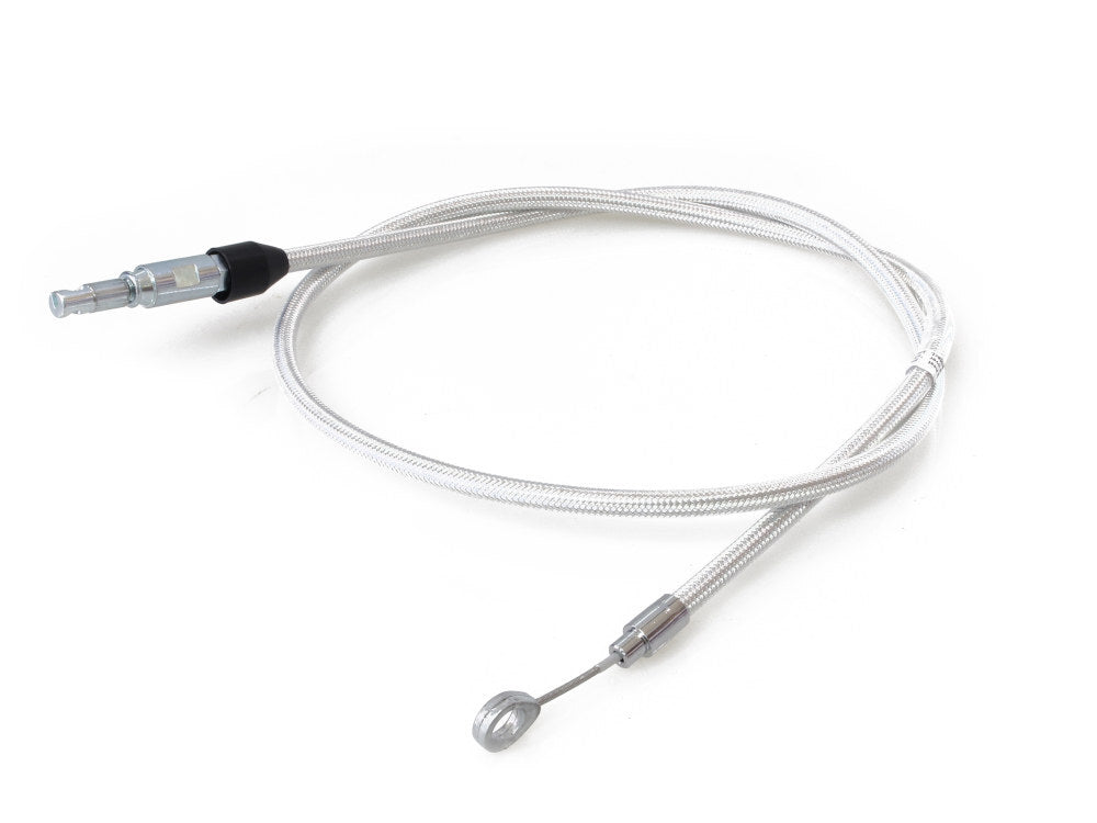 Magnum Shielding MS-323422HE Sterling Chromite Quick Connect 56" Upper Clutch Cable for Softail 18-Up/Touring 21-Up