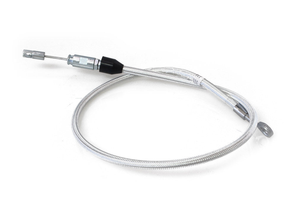 Magnum Shielding MS-32342HE Sterling Chromite Quick Connect 36" Upper Clutch Cable for Softail 18-Up