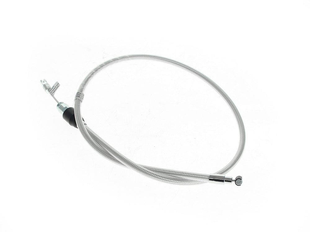 Magnum Shielding MS-323801HE Sterling Chromite 42" Quick Connect Upper Clutch Cable for Harley-Davidson Touring 24-Up/Softail 25-Up