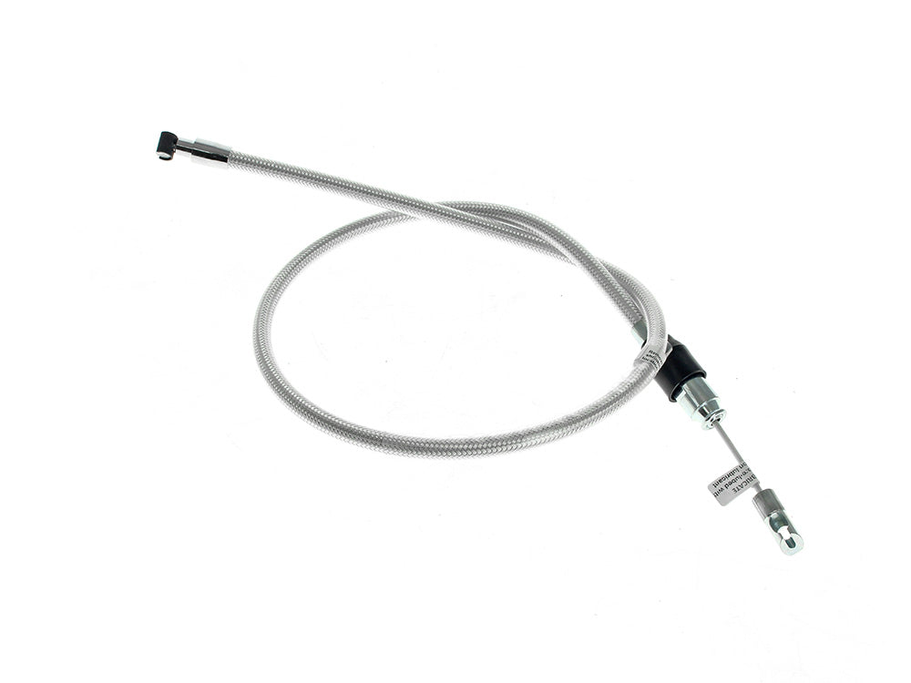 Magnum Shielding MS-323809HE Sterling Chromite 34" Quick Connect Upper Clutch Cable for Harley-Davidson Softail 25-Up