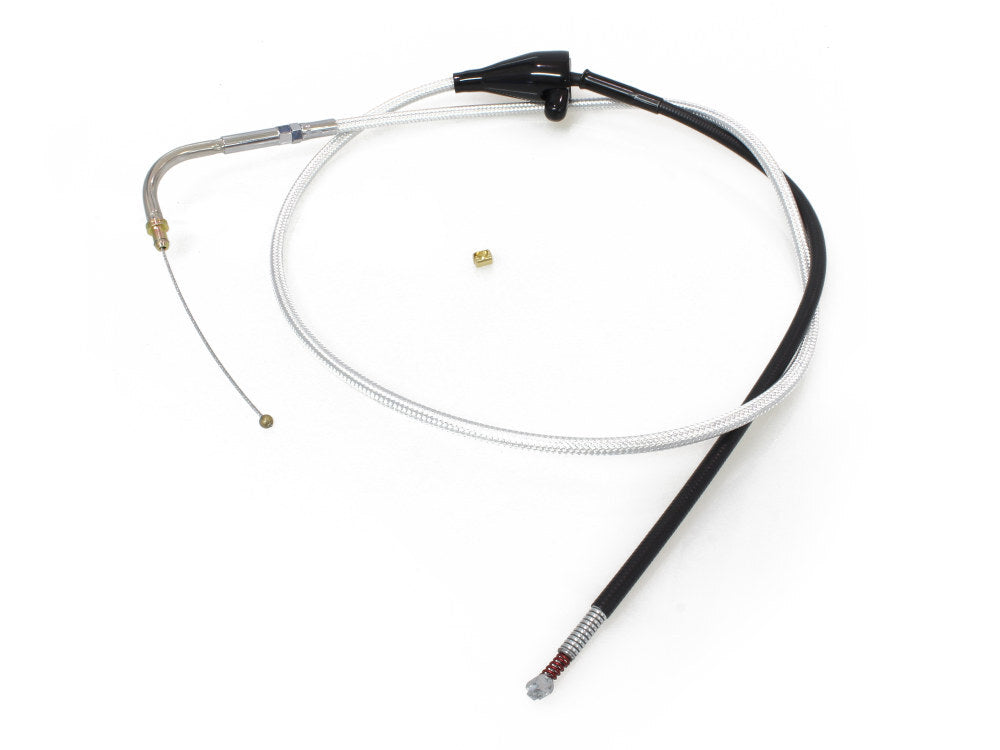 Magnum Shielding MS-3428 Sterling Chromite 39" Idle Cable for Touring 02-Up w/Cruise Control