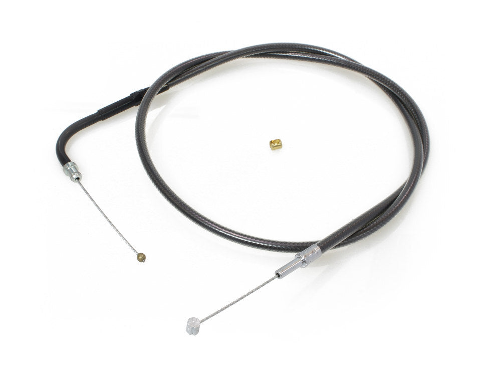 Magnum Shielding MS-43254 Black Pearl 34-3/4" Throttle Cable for Big Twin 96-17