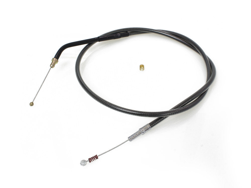 Magnum Shielding MS-4436 Black Pearl 30" Idle Cable for Sportster 07-21