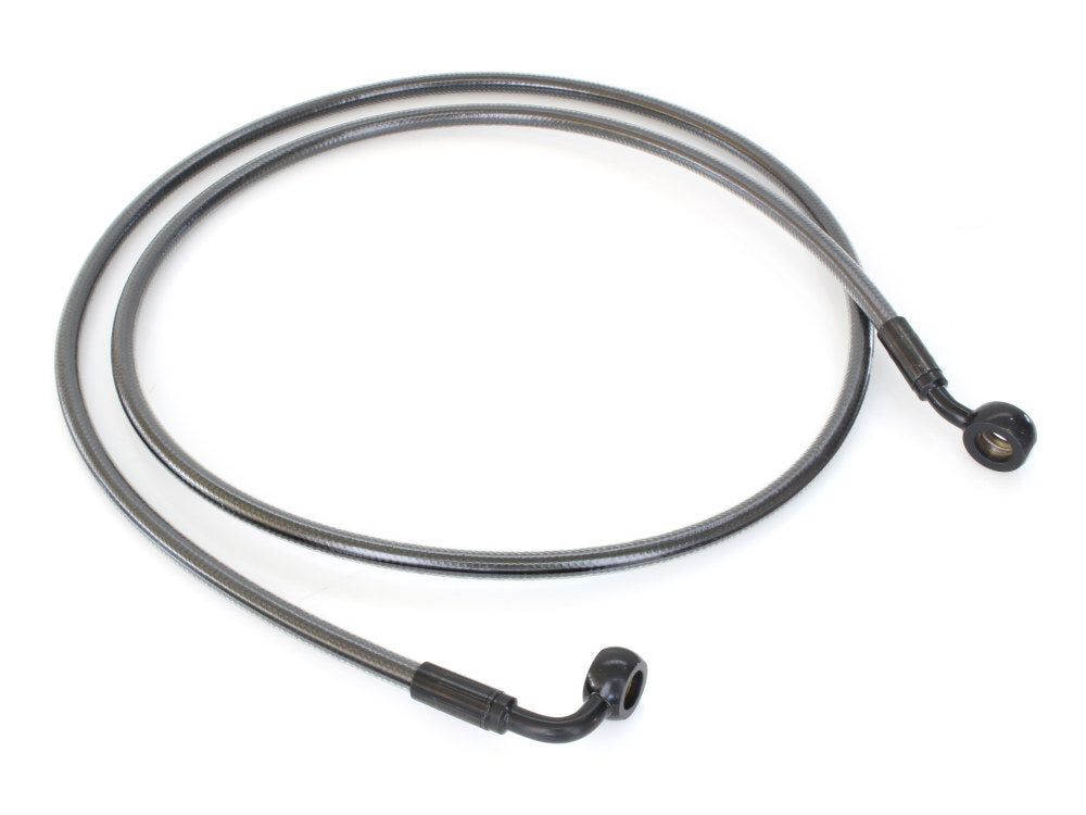 Magnum Shielding MS-46154SW Black Pearl 54" E-Z Align Front Brake Line w/7/16" x 35 Degree Banjo