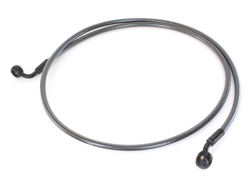 Magnum Shielding MS-46156SW Black Pearl 56" E-Z Align Front Brake Line w/7/16" x 35 Degree Banjo