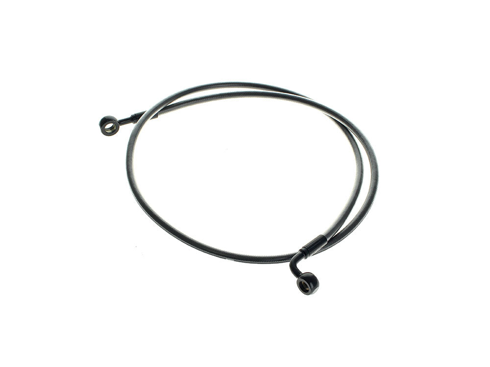 Magnum Shielding MS-46446SW Black Pearl 46" E-Z Align Front Brake Line w/7/16" x 180 Degree Banjo