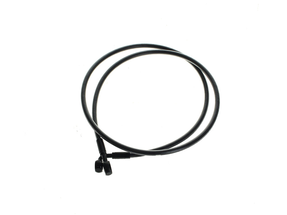 Magnum Shielding MS-46450SW Black Pearl 50" E-Z Align Front Brake Line w/7/16" x 180 Degree Banjo