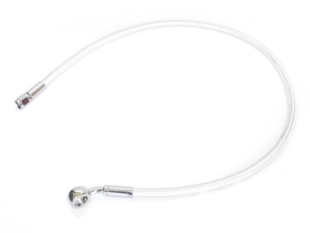 Magnum Shielding MS-AS378128 Sterling Chromite 28" Upper Front Brake Line w/12mm x 35 Degree Banjo