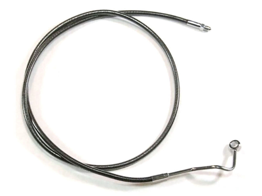 Magnum Shielding MS-AS47015 Black Pearl Mid Front Brake Line for Touring 14-Up w/ABS