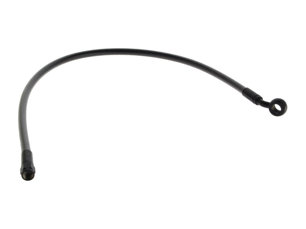 Magnum Shielding MS-AS47122 Black Pearl 22" Upper Front Brake Line w/10mm x 35 Degree Banjo