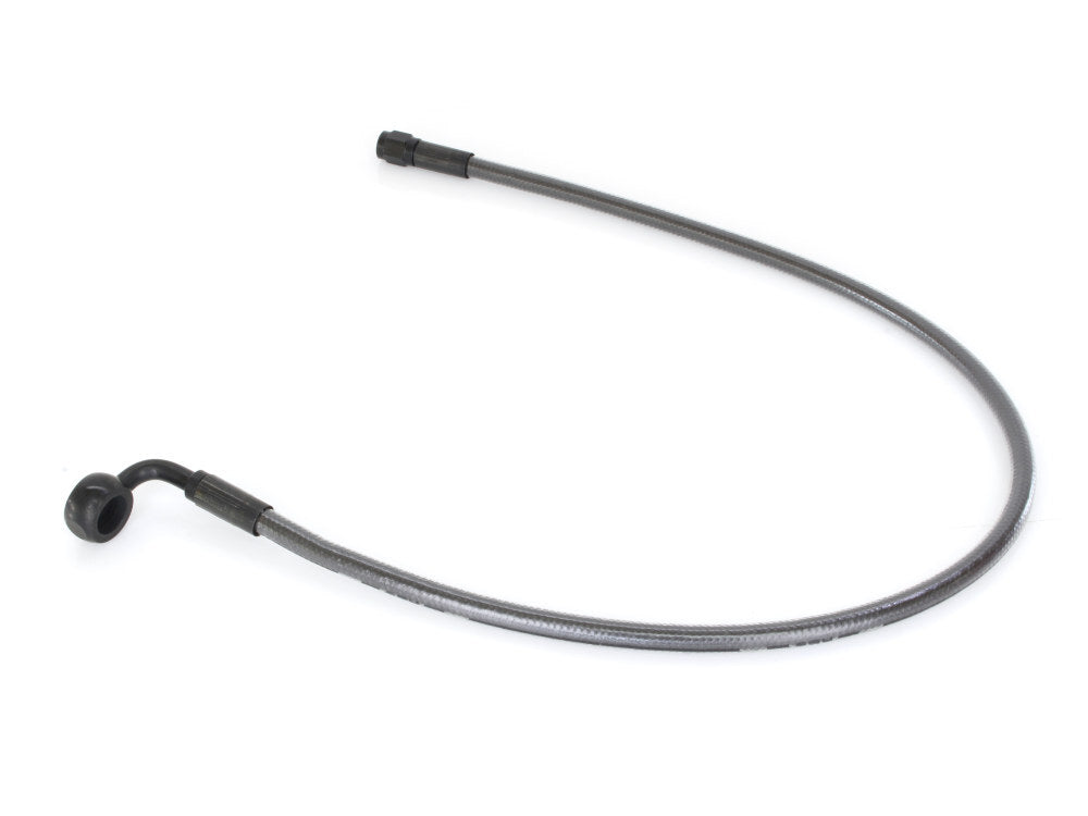 Magnum Shielding MS-AS478024 Black Pearl 24" Upper Front Brake Line w/12mm x 90 Degree Banjo