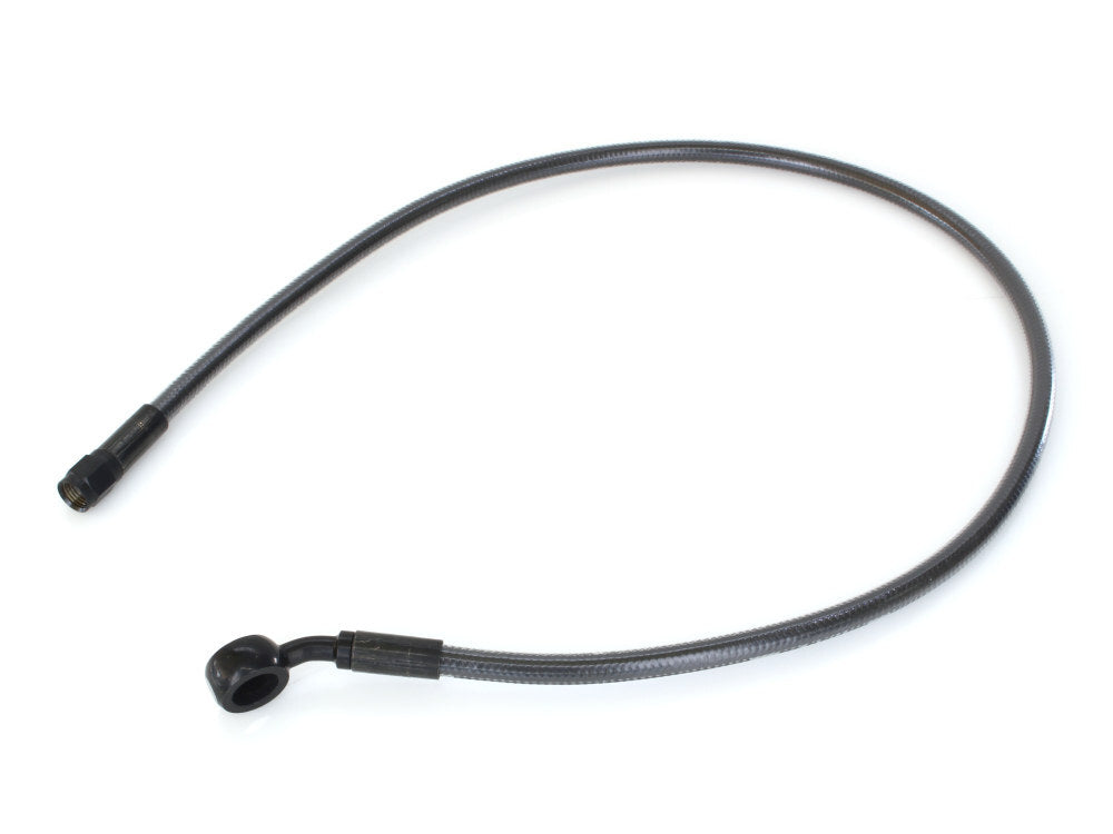 Magnum Shielding MS-AS478128 Black Pearl 28" Upper Front Brake Line w/12mm x 35 Degree Banjo