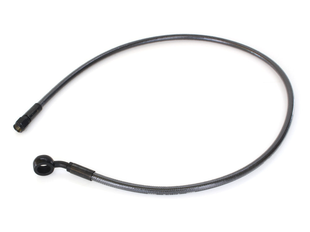 Magnum Shielding MS-AS478130 Black Pearl 30" Upper Front Brake Line w/12mm x 35 Degree Banjo