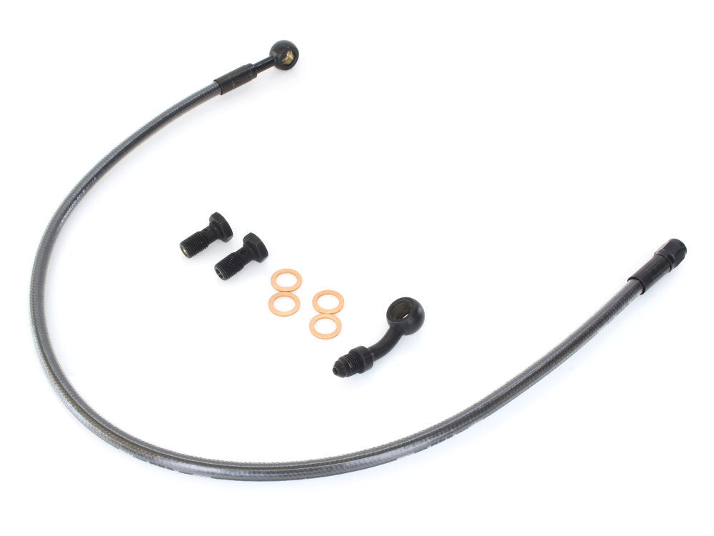 Magnum Shielding MS-FC-XG500 Black Pearl Brake Line Kit for Street 500/750 16-20 w/BDL Forward Controls