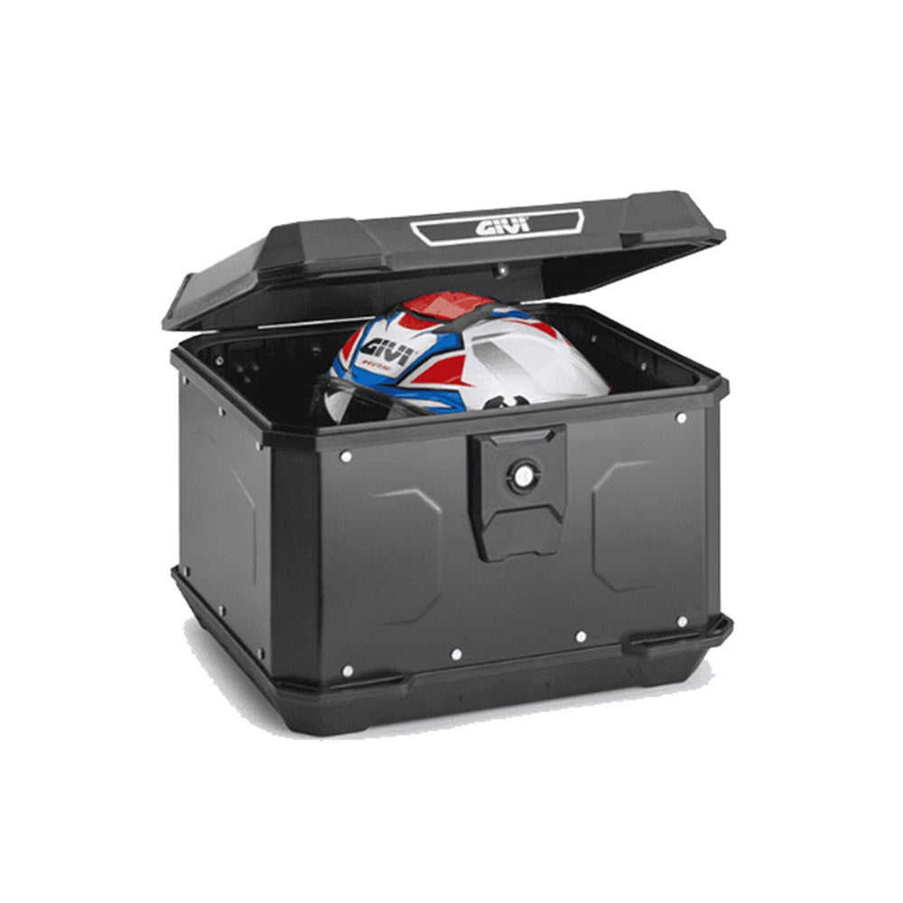 Givi MTN47B Matterhorn 47L Alloy Black Monolock Top Case w/Universal Plate