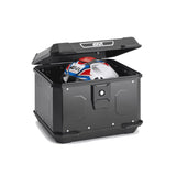 Givi MTN47B Matterhorn 47L Alloy Black Monolock Top Case w/Universal Plate