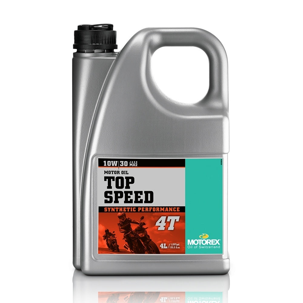 Motorex Top Speed 4T SAE 10W/30 MA2 Engine Oil 4L