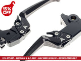Muller Motorcycle AG MUL-150-20 Adjustable Levers Black for Harley-Davidson Softail 25-Up
