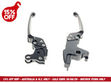 Muller Motorcycle AG MUL-150-20 Adjustable Levers Black for Harley-Davidson Softail 25-Up