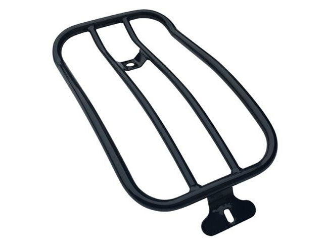 Motherwell Products MWL-118GB Solo Seat Luggage Rack Black for Low Rider/Sport Glide 18-Up