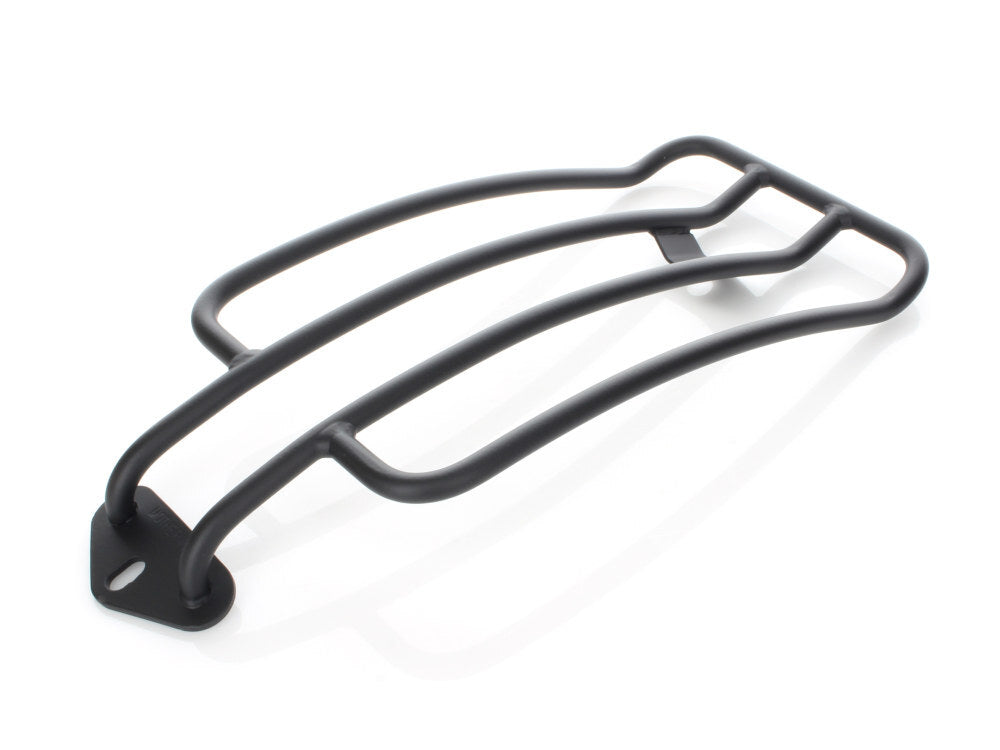 Motherwell Products MWL-151B Solo Seat Luggage Rack Black for Softail Slim 12-17/Blackline 11-13