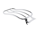 Motherwell Products MWL-430 Solo Seat Luggage Rack Chrome for Touring 97-Up