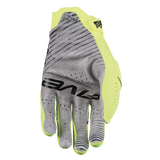 Five MXF Race Fluro Yellow Gloves
