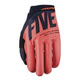 Five MXF2 Evo Split Black/Orange Gloves