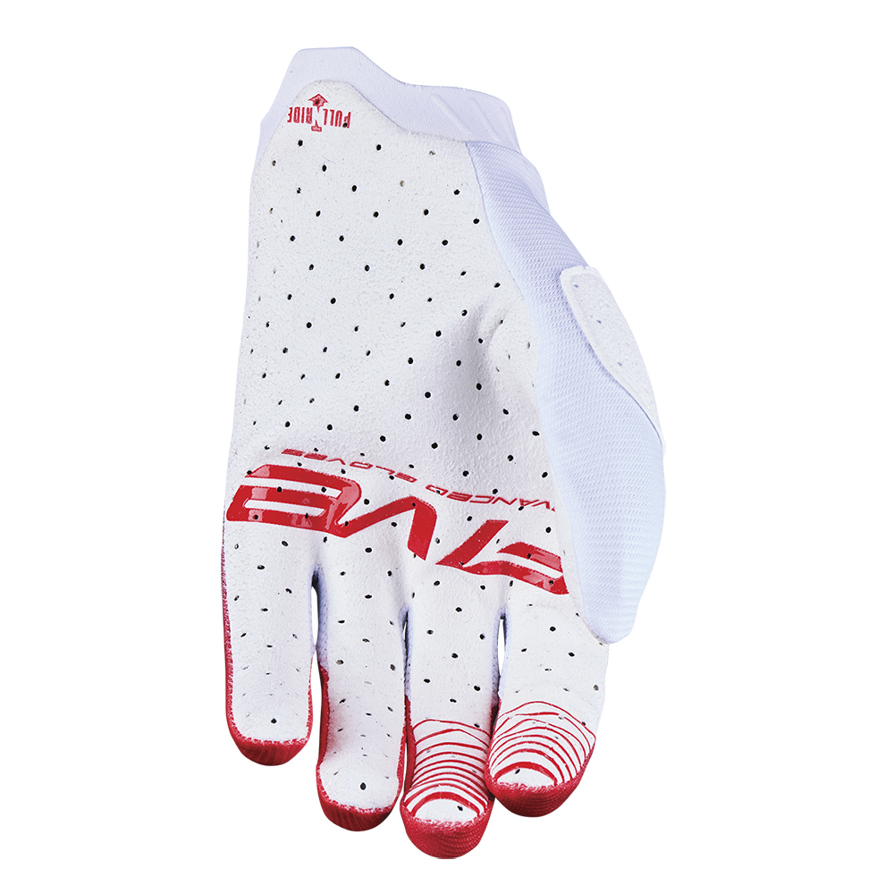 Five MXF2 Evo Split White/Red/Blue Gloves