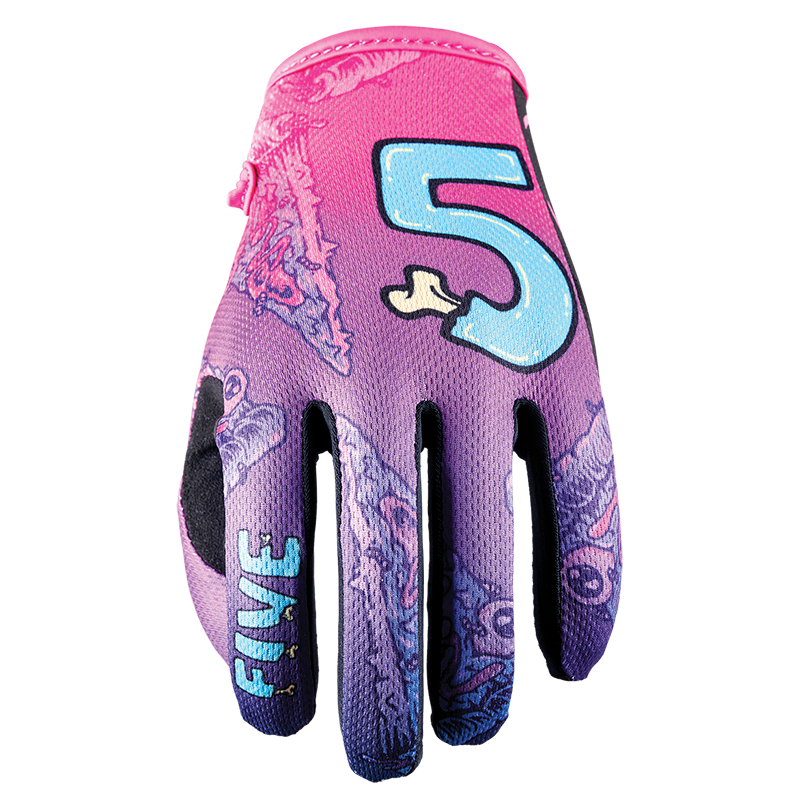 Five MXF 4 Slice Purple Gloves