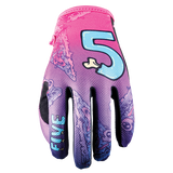 Five MXF 4 Slice Purple Gloves