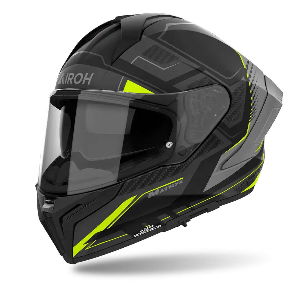 Airoh Matryx Rocket Matte Yellow Helmet