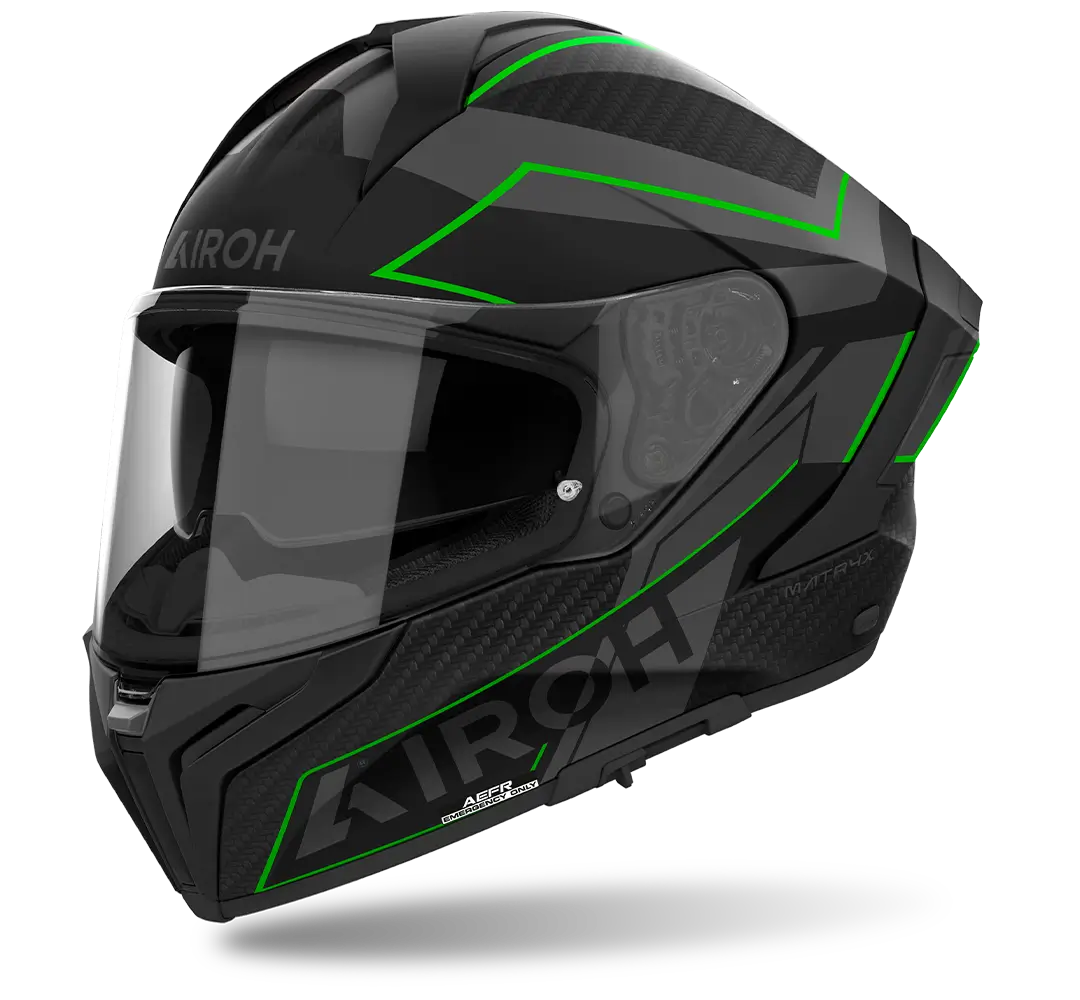 Airoh Matryx Sentinel Matte Green Helmet