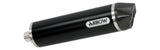 Arrow 71746AKN Maxi Race-Tech Dark Aluminium Slip-On Mufflers w/Carbon End Cap for BMW F 800 R 09-16