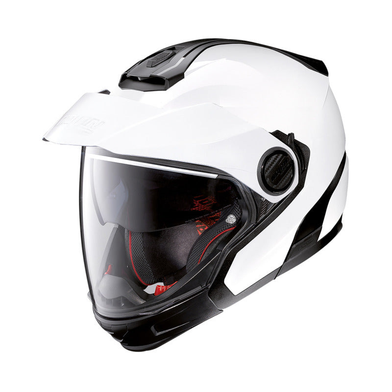 Nolan N40-5 GT Multi-Config Classic White Helmet