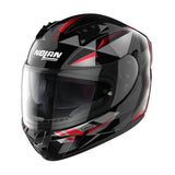 Nolan N60-6 Wiring Black/Red/Silver Helmet