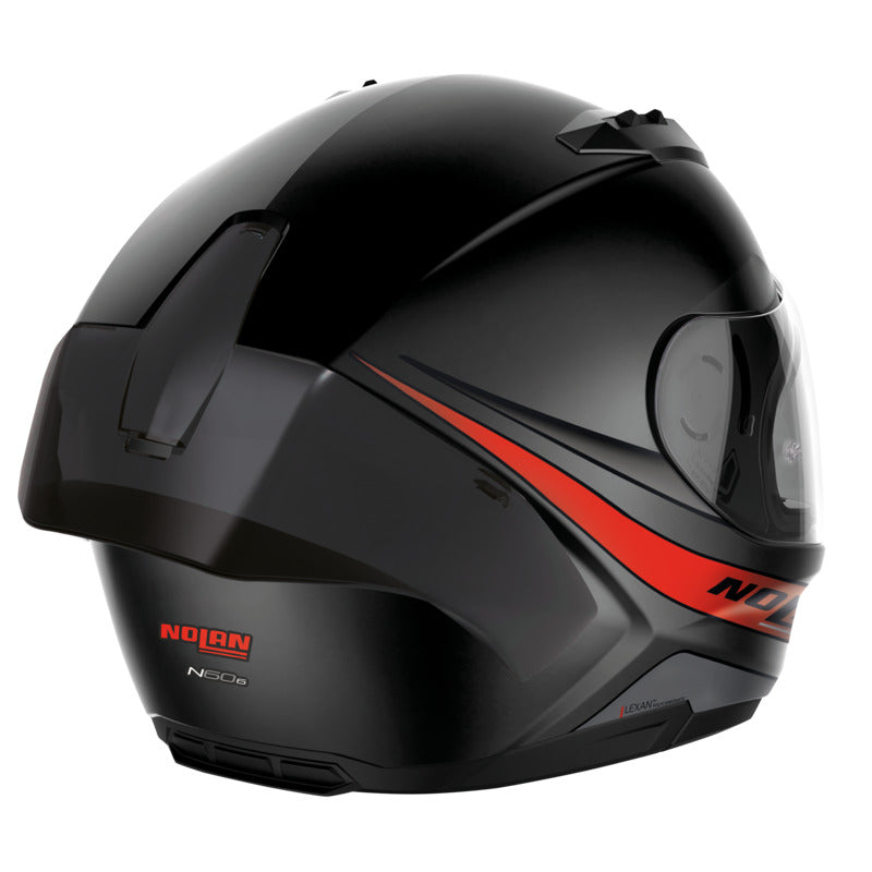 Nolan N60-6 Sport Outset Flat Black/Red Helmet