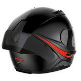 Nolan N60-6 Sport Outset Flat Black/Red Helmet