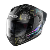 Nolan N60-6 Sport Raindance Flat Black/Multi Colour Helmet