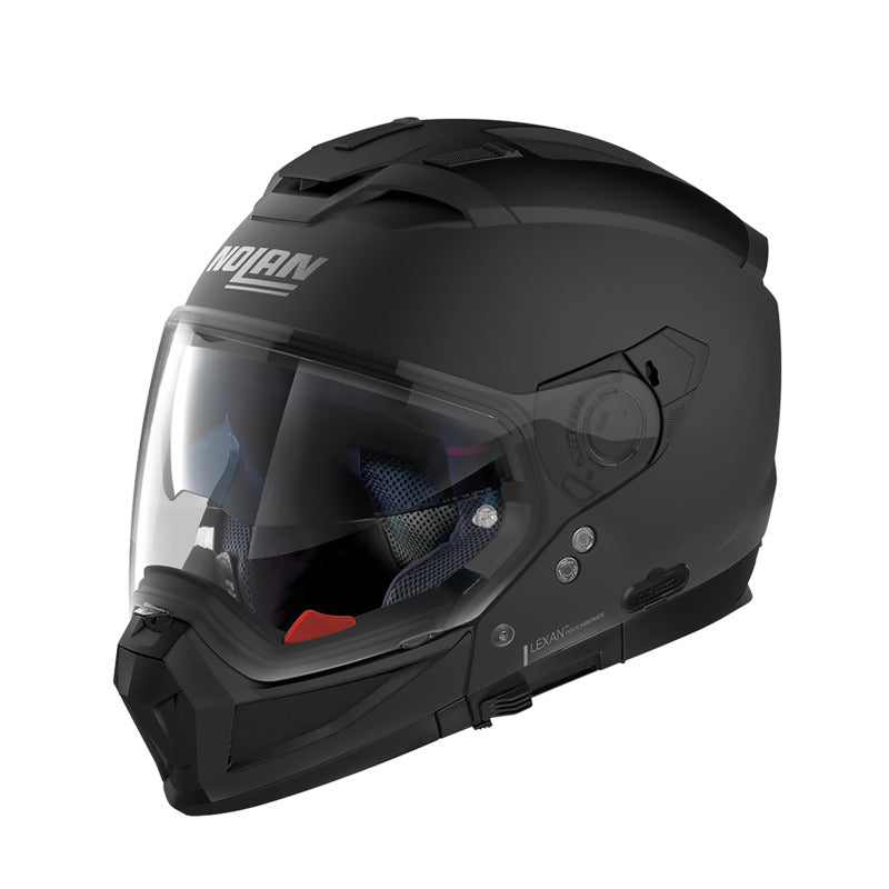 Nolan N70-2 X Classic Flat Black Adventure Helmet