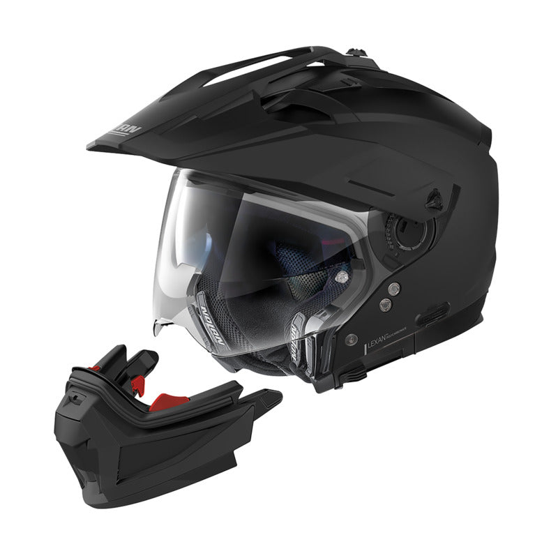 Nolan N70-2 X Classic Flat Black Adventure Helmet