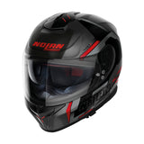 Nolan N80-8 Wanted Flat Grey/Black/Red Helmet