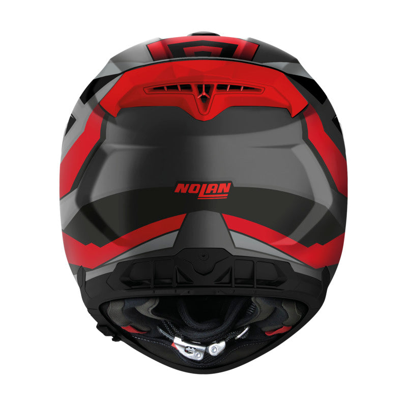 Nolan N80-8 Wanted Flat Grey/Black/Red Helmet