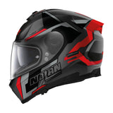 Nolan N80-8 Wanted Flat Grey/Black/Red Helmet