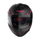 Nolan N80-8 Turbolence Flat Black/Pink Helmet